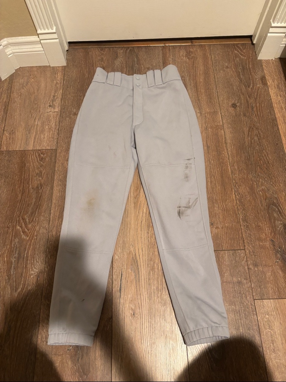 Mizuno Light Gray Men's Baseball Pants
